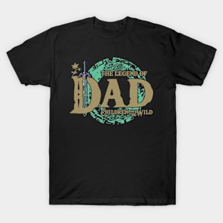 The Legend Of Dad Fathers Day, Father Vibe, Cool Best Dad Game Ever T-Shirt